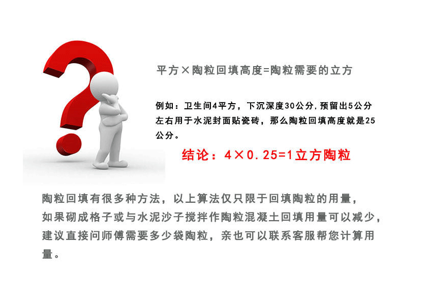 崇仁縣陶粒廠家、崇仁縣陶粒批發、崇仁縣陶?；靥钚l生間要多少錢